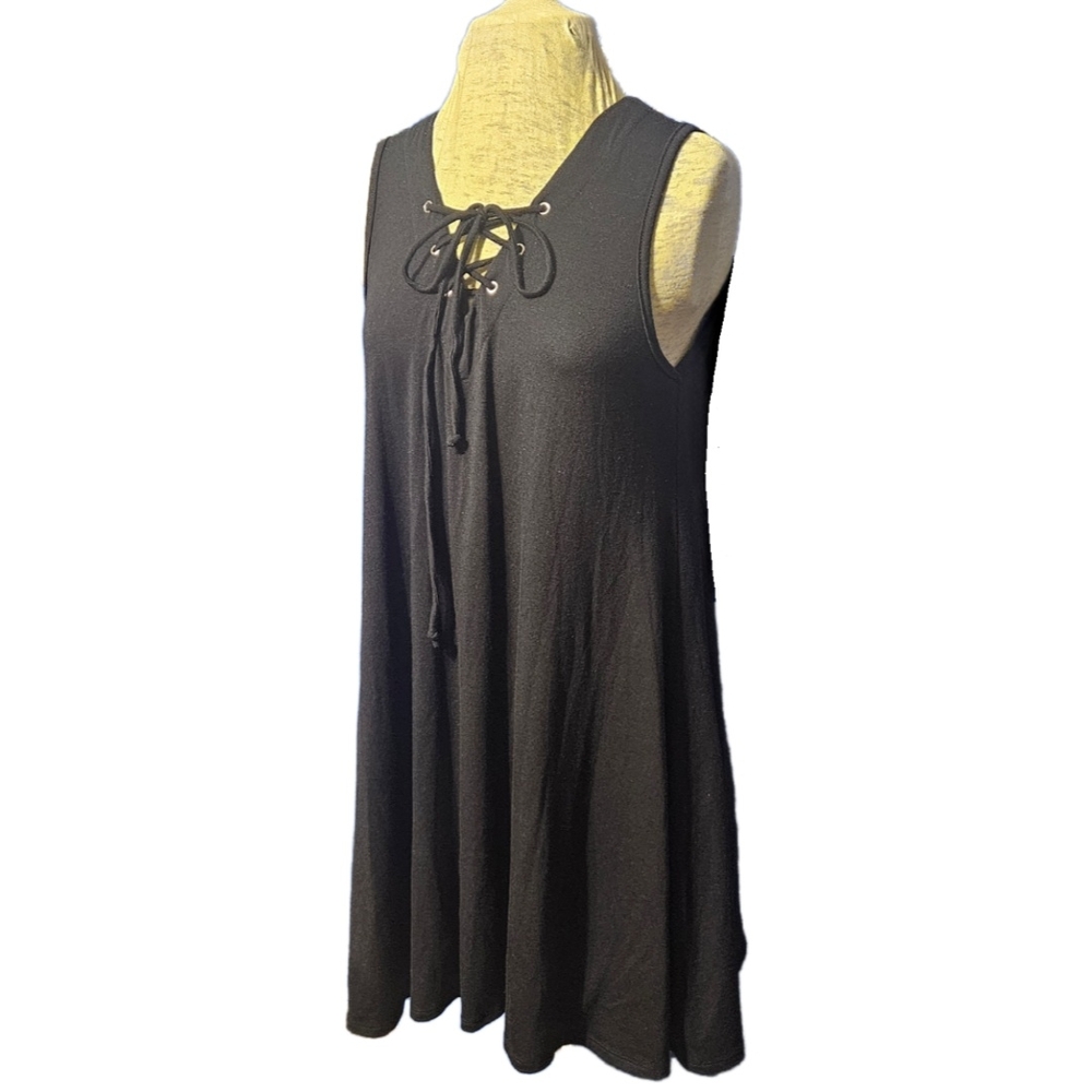 Bobbie Brooks Black Sleeveless Sundress